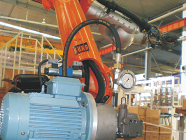 冶金自动生产线机械手液压站